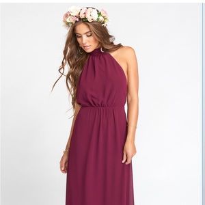 Merlot dress (4 van!)
